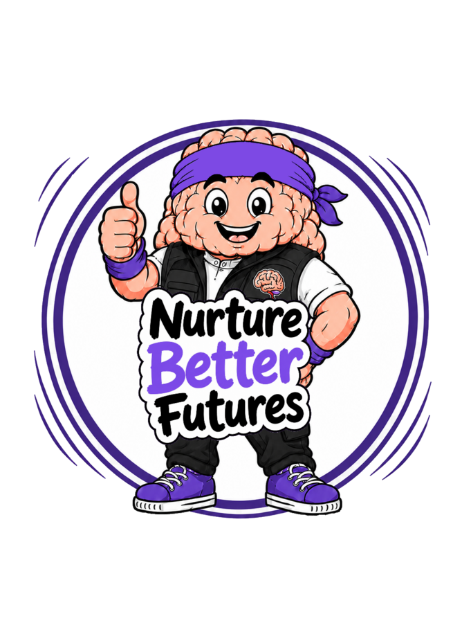 Nurture Better Futures brain mascot